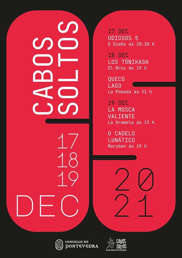 Cartel CABOS SOLTOS 17-19 decembro
